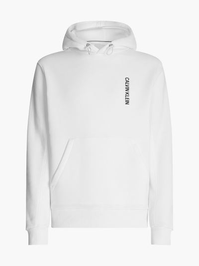 Calvin Klein Ruhák HU216131 | Calvin Klein Cotton Fleece Back Logo Férfi Kapucnis Pulóver Világos Fe